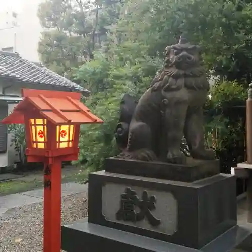 蔵前神社の狛犬