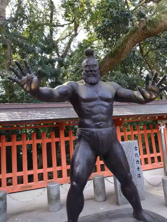 住吉神社の像