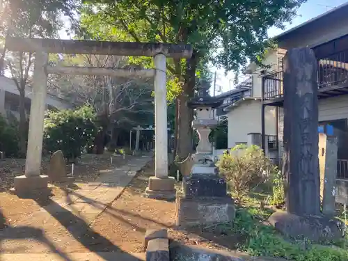 久伊豆神社の鳥居