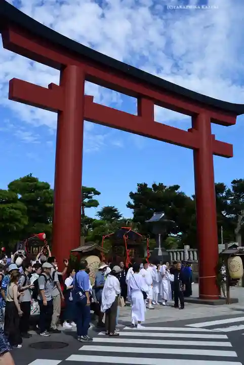 鶴岡八幡宮のお祭り