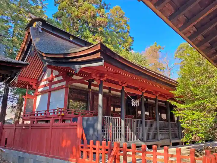 大井俣窪八幡神社の本殿・本堂