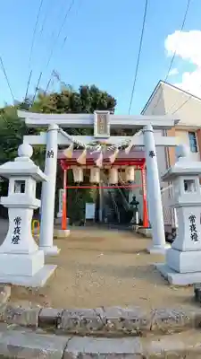 住吉平田神社の鳥居