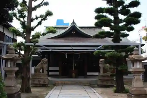 みなと八幡神社の本殿