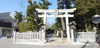 菊田神社の鳥居