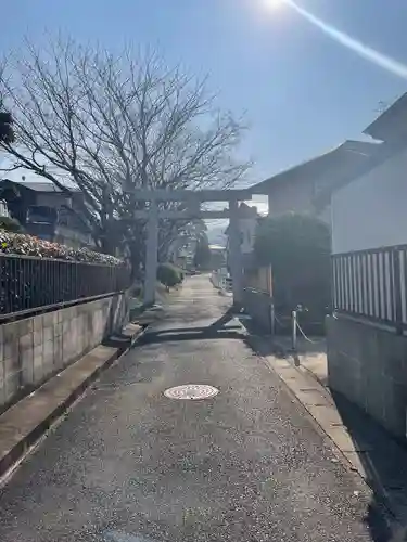 天疫神社の鳥居