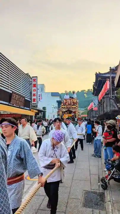 成田山新勝寺のお祭り