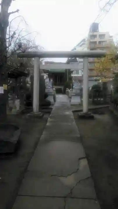 粟島神社の鳥居