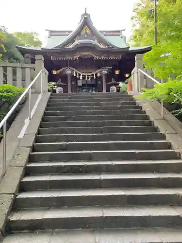 白旗神社の本殿・本堂