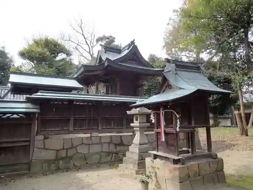 祝田神社の本殿