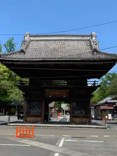 玉村八幡宮の山門・神門