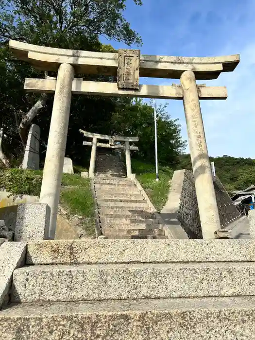 豊玉姫神社の鳥居