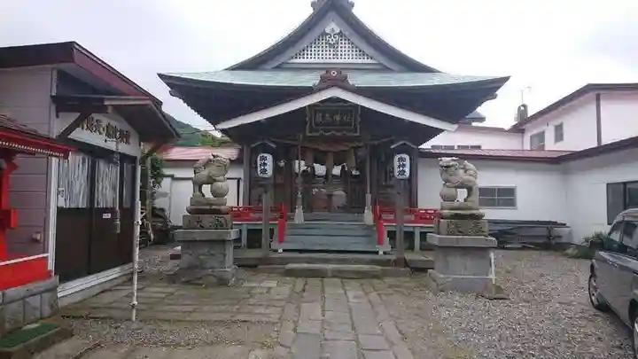 函館厳島神社の本殿・本堂