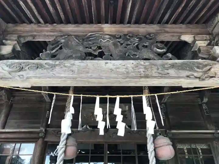 秋田諏訪宮の本殿・本堂