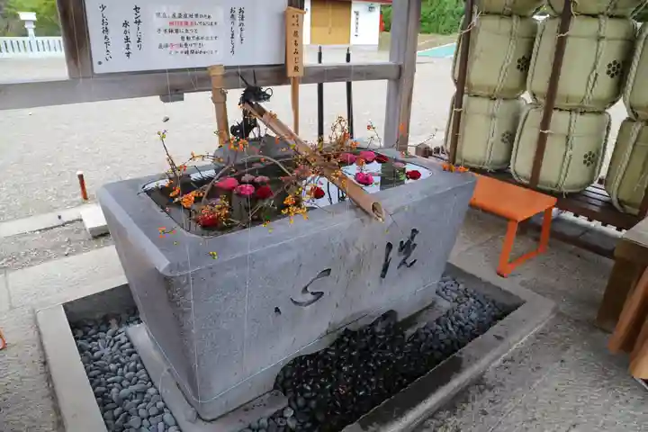 樽前山神社の手水舎