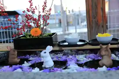 阿邪訶根神社の手水舎