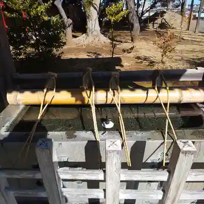 常陸第三宮　吉田神社の手水舎