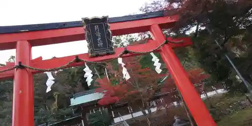 月読神社（松尾大社摂社）の鳥居