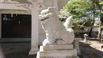 八幡神社（植田）の狛犬