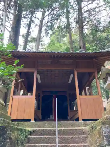 河上神社の本殿・本堂