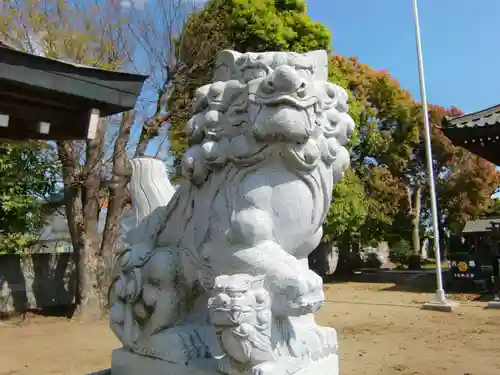 八幡神社の狛犬