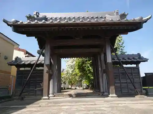 善国寺の山門・神門