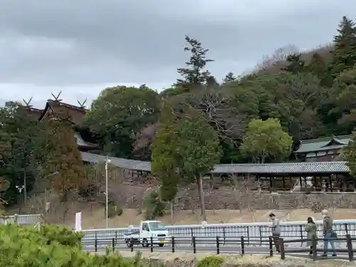 吉備津神社の景色