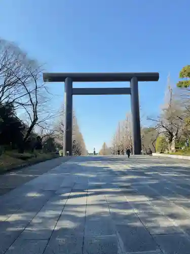靖國神社の鳥居