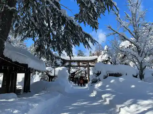 上杉神社の鳥居