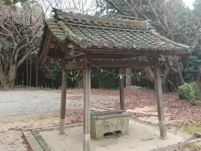 永野神社の手水舎