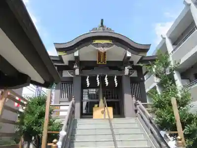 神楽坂若宮八幡神社の本殿・本堂