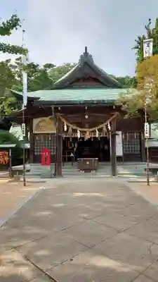 忌宮神社の本殿・本堂