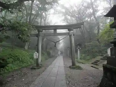 那須温泉神社の鳥居