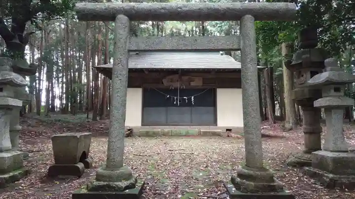 二所神社の鳥居