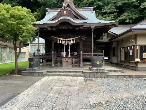 根岸八幡神社の本殿・本堂