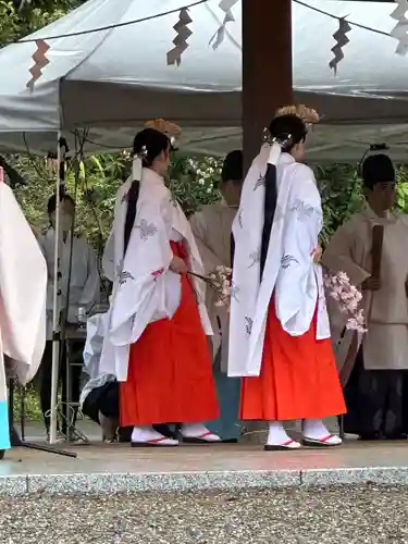 高麗神社の神楽