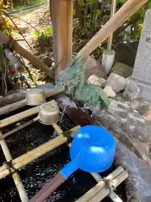 北向山不動院の手水舎