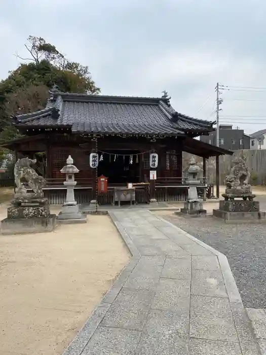 五日市八幡神社の本殿