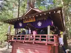 須賀尾諏訪神社の神楽