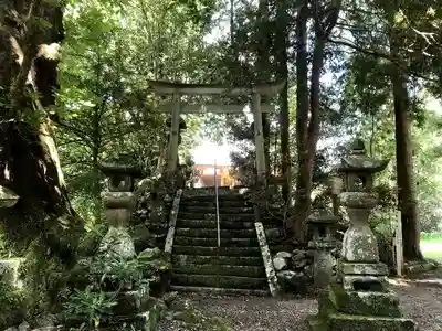 小原井神社の鳥居