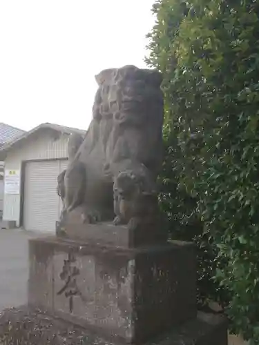 谷吉神社の狛犬