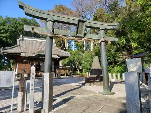 佐野赤城神社の鳥居