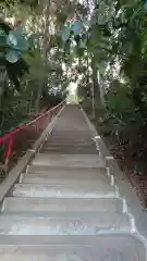 佐麻久嶺神社の庭園