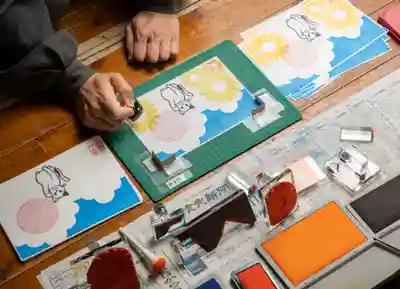 御朱印のハンコはすべて手作業で押しているため、1枚1枚に個性があります。
