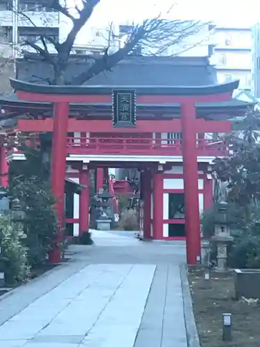 成子天神社の鳥居