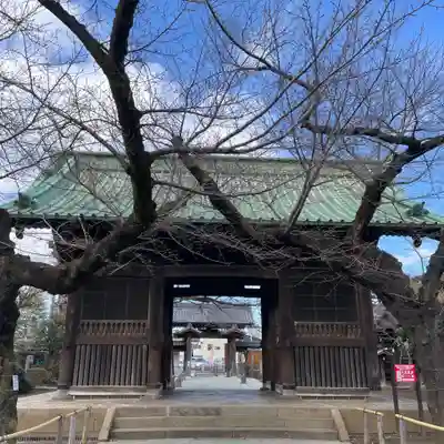 祐天寺の山門・神門