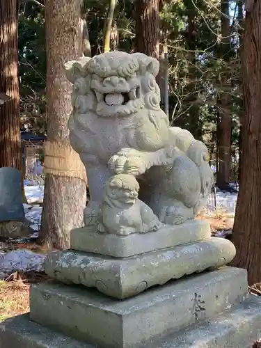 心清水八幡神社の狛犬