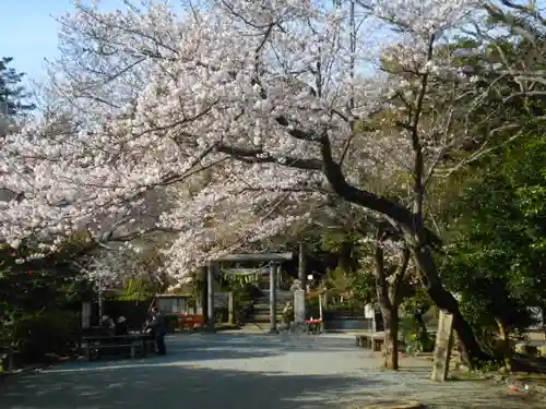 葛原岡神社の景色