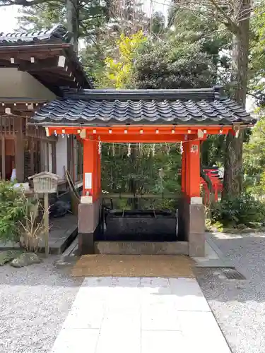 金澤神社の手水舎