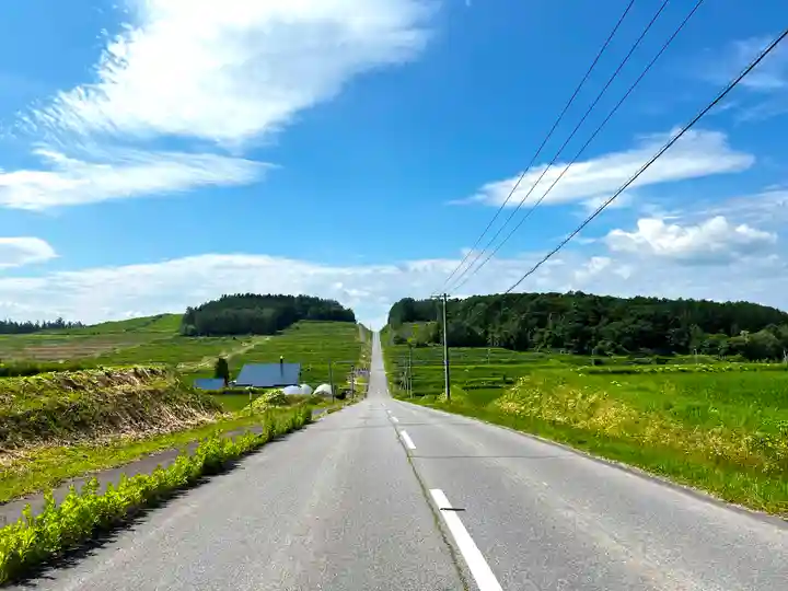 美瑛神社の周辺