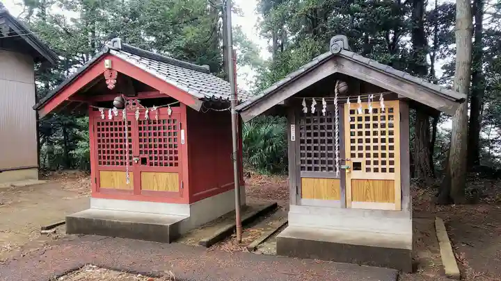 下鶴馬氷川神社の末社・摂社